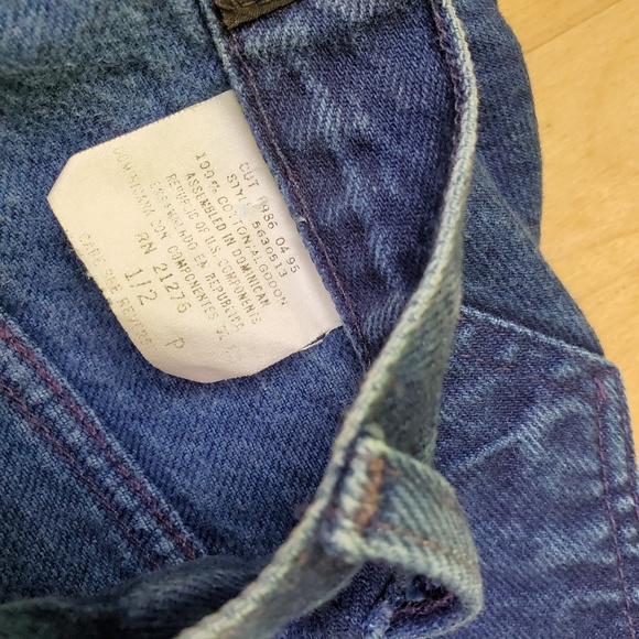 Vintage | Bonjour High Waist Zig Zag Jeans 1/2 - Picture 5 of 8